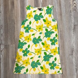 Finity Naturals Dress in Yellow and Green